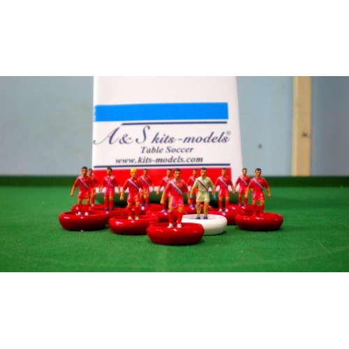 Subbuteo Andrew Table Soccer Russia 2012 World Cup Team on WSB Professional Bases